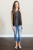 KC Gannon Cropped Jeans - cc reese boutique