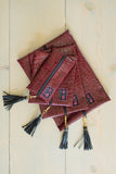 Makeup Junkie Bag - Merlot - cc reese boutique